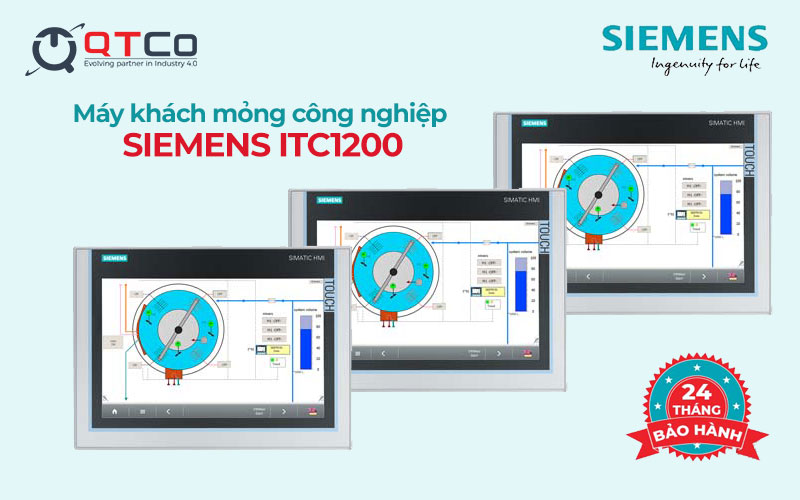 Ưu điểm của máy khách mỏng công nghiệp Siemens ITC1200