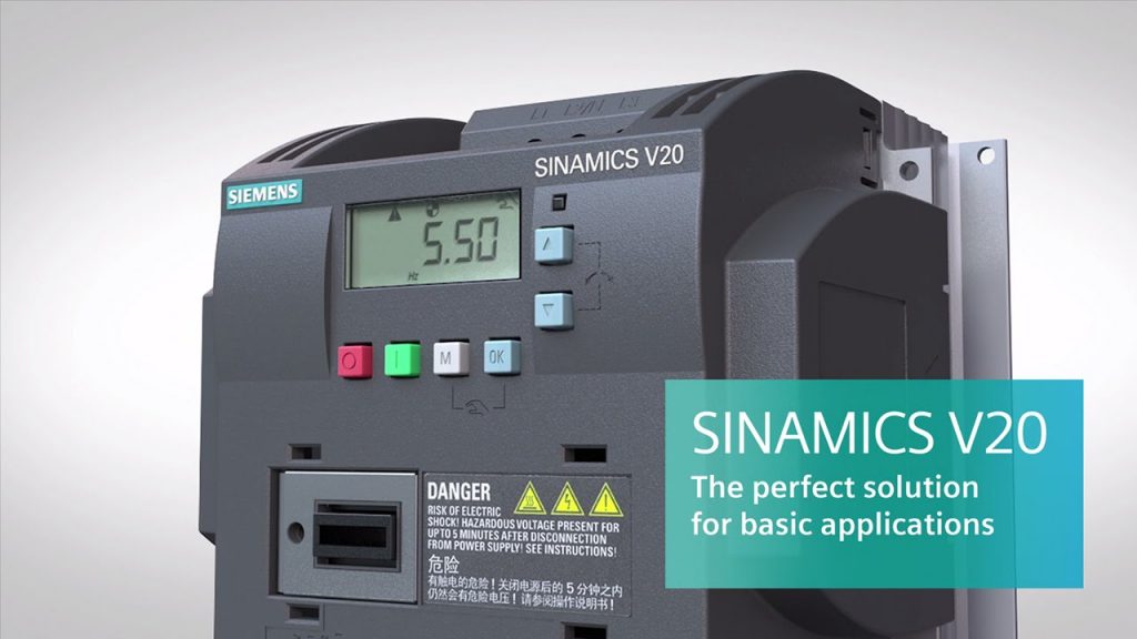Những điểm mạnh của Biến tần đa năng cơ bản Siemens Sinamics V20