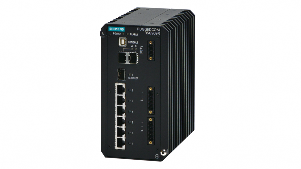 Giới thiệu chung về bộ chuyển mạch Ethernet nhỏ gọn Siemens RUGGEDCOM RSG909R